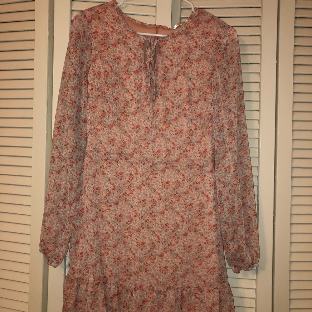 A floral dress
